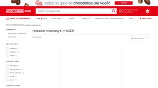 
                            8. Roteador Mercusys Mw325r em Promoção nas Lojas Americanas.com