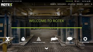 
                            7. Rotex | Industrial Separation & Sifting Equipment