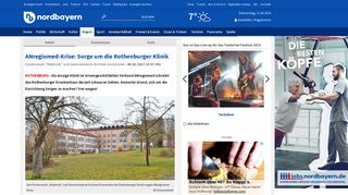 
                            8. Rothenburg: ANregiomed-Krise: Sorge um die Rothenburger Klinik ...