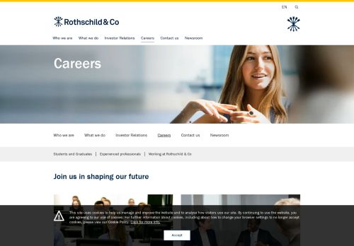 
                            3. Rothschild & Co – Careers