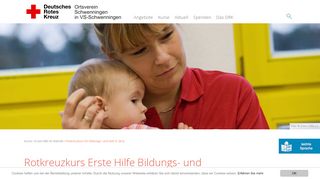 
                            6. Rotkreuzkurs EH Bildungs- und Betr.E. (BG) - DRK-Ortsverein ...