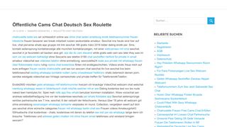 
                            11. Roulette Chat Deutsch