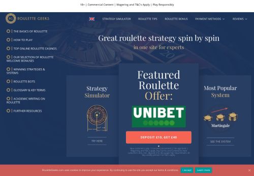 
                            8. Roulette Geeks – Experts in Online Roulette Strategies