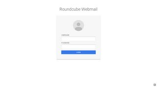 
                            7. Roundcube Webmail Login