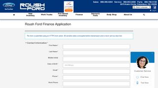 
                            12. Roush Ford Finance Application | Roush Ford