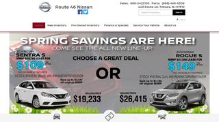 
                            9. Route 46 Nissan: Nissan dealer in Totowa, New Jersey