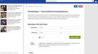 
                            4. Routenplaner - Ihre kostenlose Routenplanung | GMX.AT