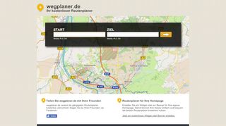 
                            5. Routenplaner kostenlos auf wegplaner.de