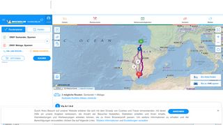 
                            11. Routenplaner Santander - Málaga - Entfernung, Fahrtzeit und ...