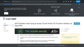 
                            5. router - 403 Forbidden when trying to access Tp-link Archer C5 V4 ...