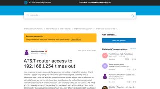 
                            4. router access http://192.168.1.254 