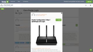 
                            8. Router Configuration | http:// tplinklogin.net ... - Scoop.it