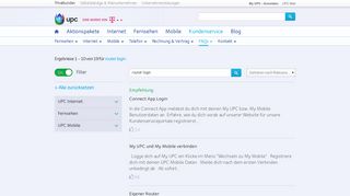 
                            3. router login | Antworten | UPC
