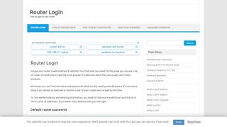
                            7. Router Login | How to login to your router