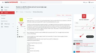 
                            13. Router no valid IP problem and can't access login page - Wireless ...
