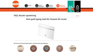 
                            10. Router opsætning - Waoo! Mobil