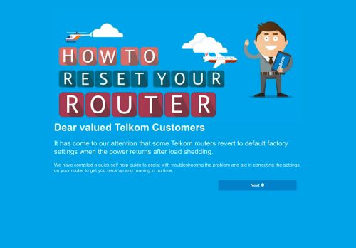 
                            4. Router Reset - Telkom