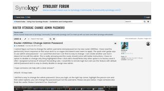 
                            6. Router rt2600ac Change Admin Password - Synology Forum