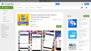 
                            1. Router settings Router Admin Setup WiFi Password - Aplikasi di ...