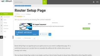 
                            3. Router Setup Page 1.2.1 for Android - Download