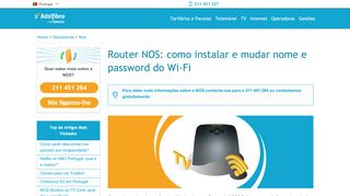 
                            12. Router Wi-Fi da NOS - ADSLFibra