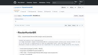 
                            7. RouterHunterBR/README.md at master · googleinurl ... - GitHub