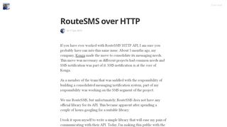 
                            7. RouteSMS over HTTP - Celestine Omin