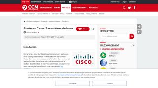 
                            13. Routeurs Cisco: Paramètres de base - Comment Ça Marche