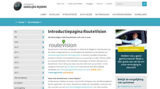 
                            6. RouteVision - Vereniging Zakelijke Rijders