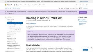 
                            1. Routing in ASP.NET Web-API | Microsoft Docs