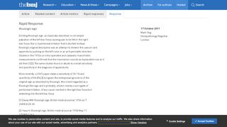 
                            4. Rovsing's sign | The BMJ