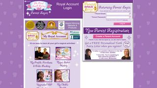 
                            6. Royal Account Login - The Real Tooth Fairies