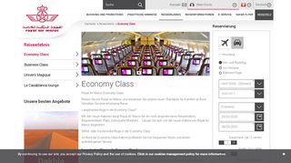 
                            8. Royal Air Maroc - Economy Class