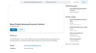 
                            13. Royal Fidelity Bahamas Economic Outlook | LinkedIn