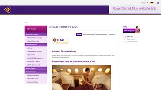 
                            5. Royal First Class - Thai Airways