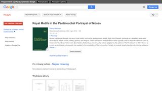 
                            6. Royal Motifs in the Pentateuchal Portrayal of Moses