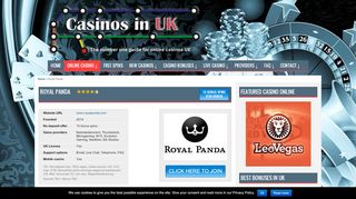 
                            7. Royal Panda | - Casinos in UK