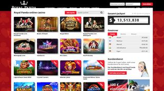 
                            8. Royal Panda Deutschland – Online Casino-Spiele, Spielautomaten ...