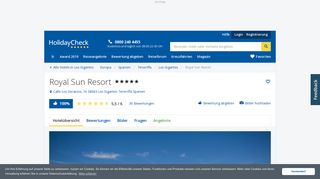 
                            4. Royal Sun Resort (Los Gigantes) • HolidayCheck (Teneriffa | Spanien)