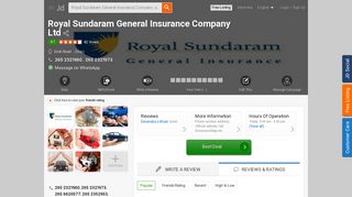 
                            8. Royal Sundaram General Insurance Company Ltd, Gotri Road - Royal ...
