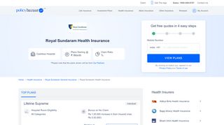 
                            11. Royal Sundaram Health Insurance | Reviews, Online Renew ...