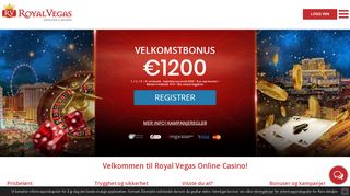 
                            1. Royal Vegas Online Casino | Bonus | €1200 Velkomstbonus