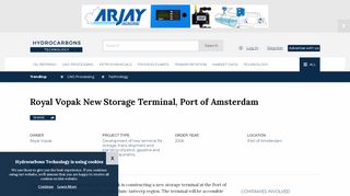 
                            13. Royal Vopak New Storage Terminal, Port of Amsterdam ...