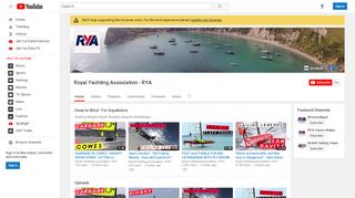 
                            5. Royal Yachting Association - RYA - YouTube