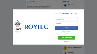 
                            11. ROYTEC - Students, here is a video from turnitin that can... | Facebook