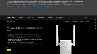 
                            3. RP-AC51 | Networking | ASUS Global