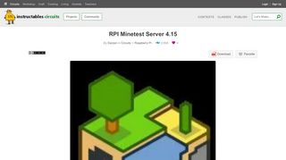 
                            11. RPI Minetest Server 4.15: 18 Steps