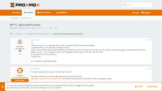 
                            12. RPi TC, Spice and Proxmox | Proxmox Support Forum - Proxmox Forums