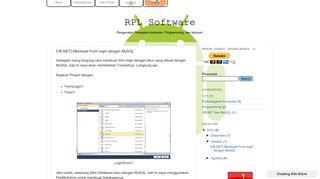 
                            4. RPL Software: [VB.NET] Membuat Form login dengan MySQL