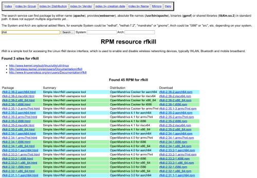 
                            13. RPM resource rfkill - Rpmfind